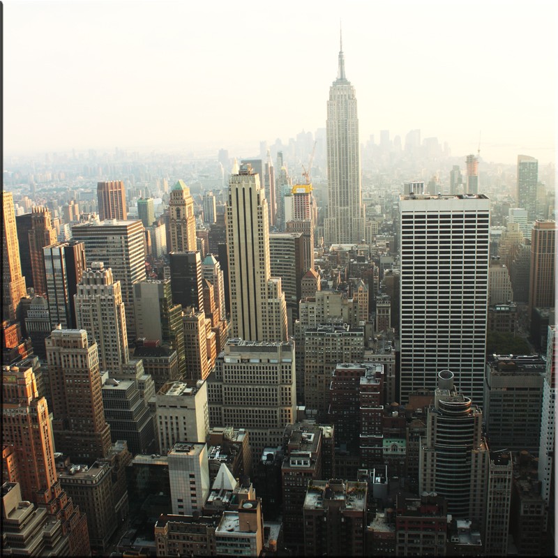 Obraz z panoramą Nowego Jorku